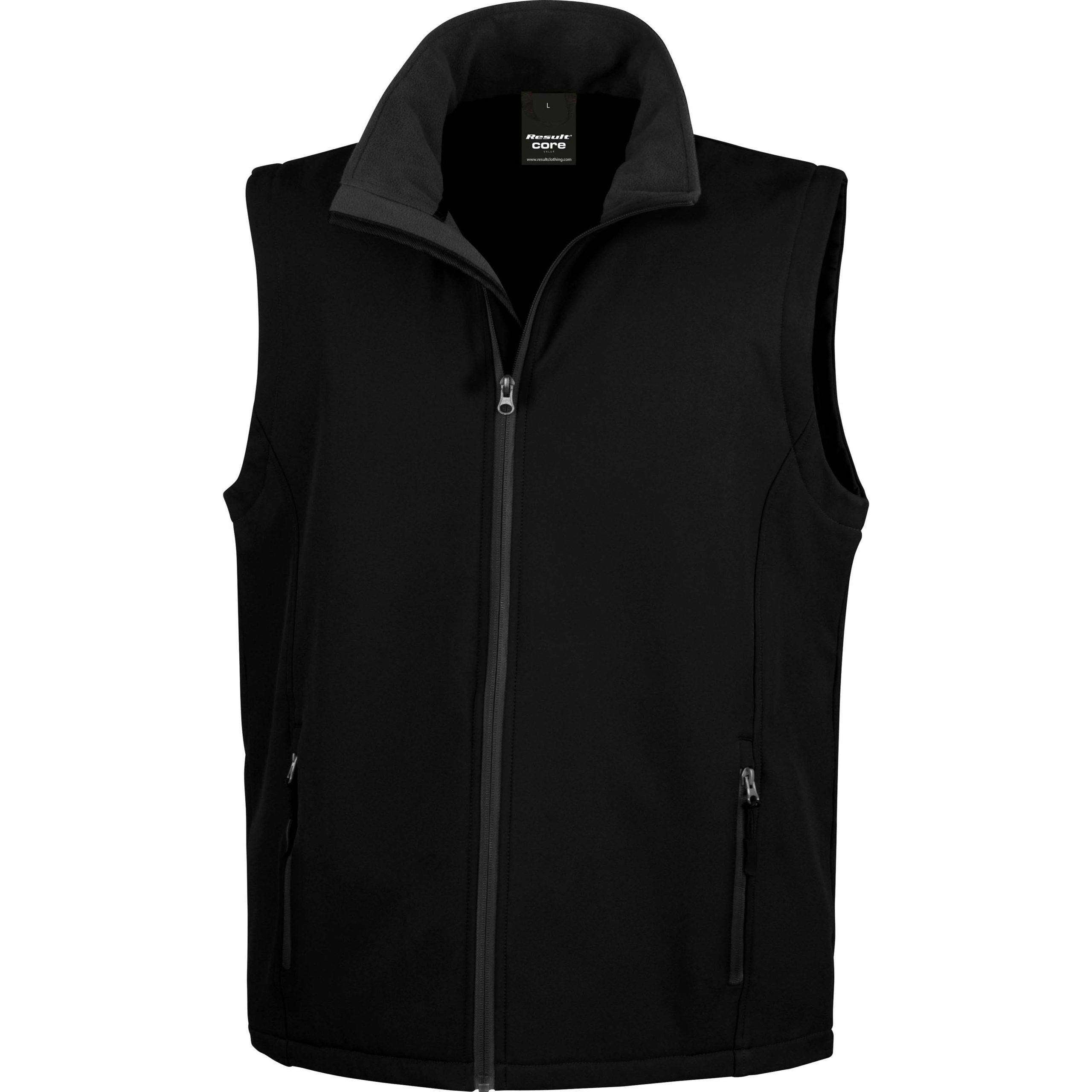 Bodywarmer softshell homme noir