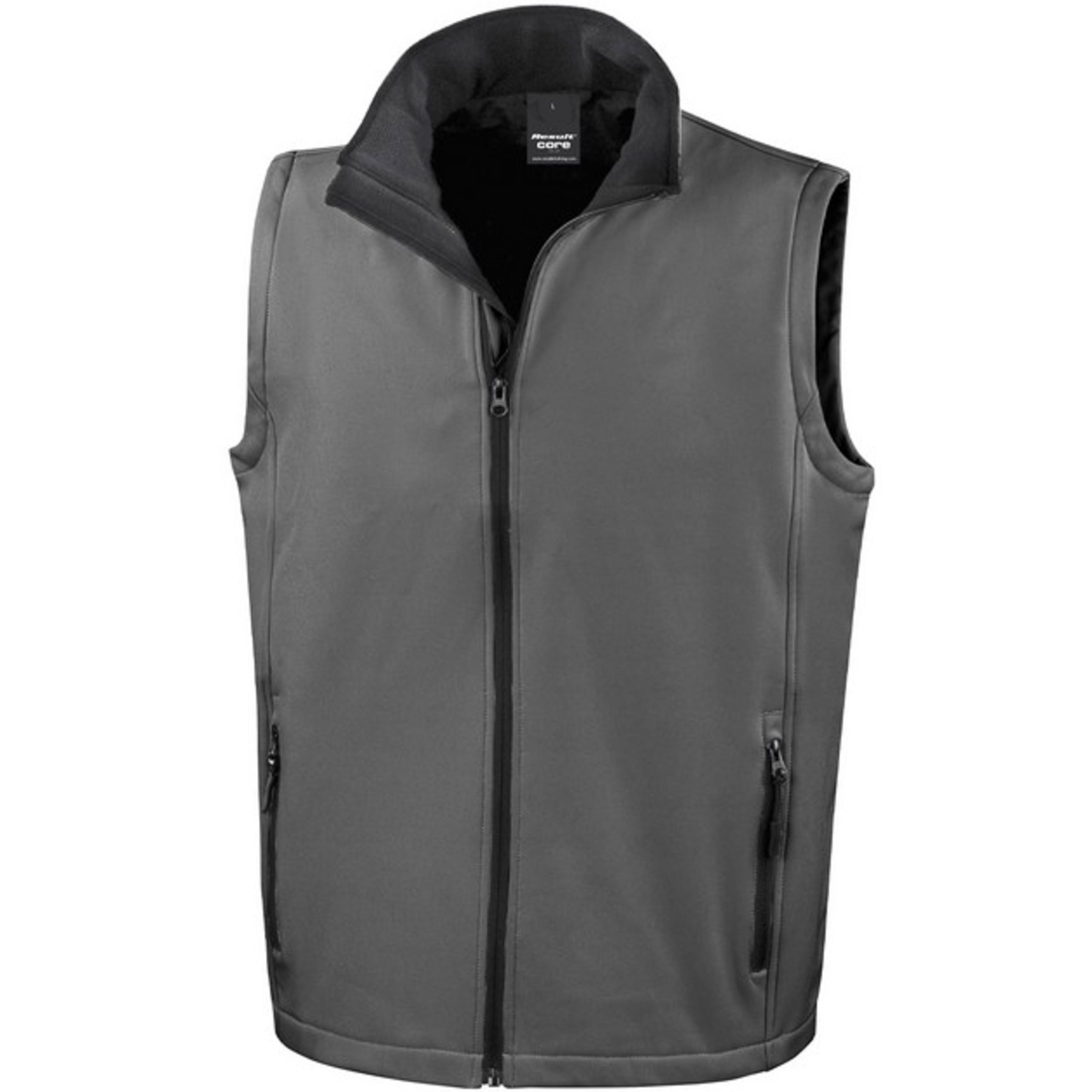 Bodywarmer softshell homme gris