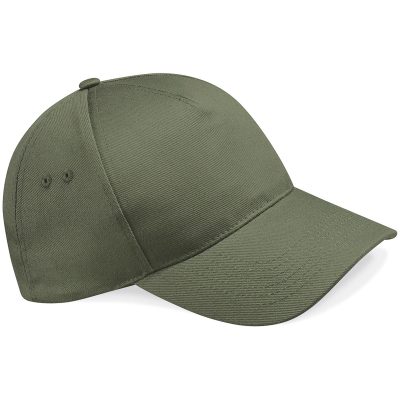 Casquette 5 panneaux vert olive