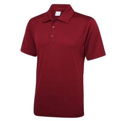 Polo sport homme bordeaux