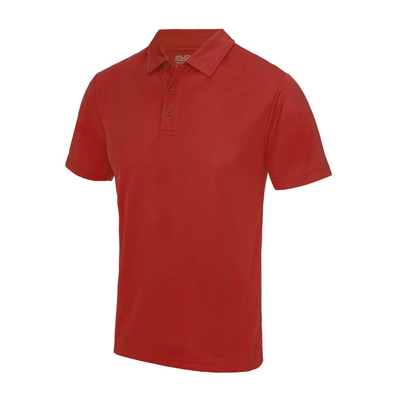 Polo sport homme rouge