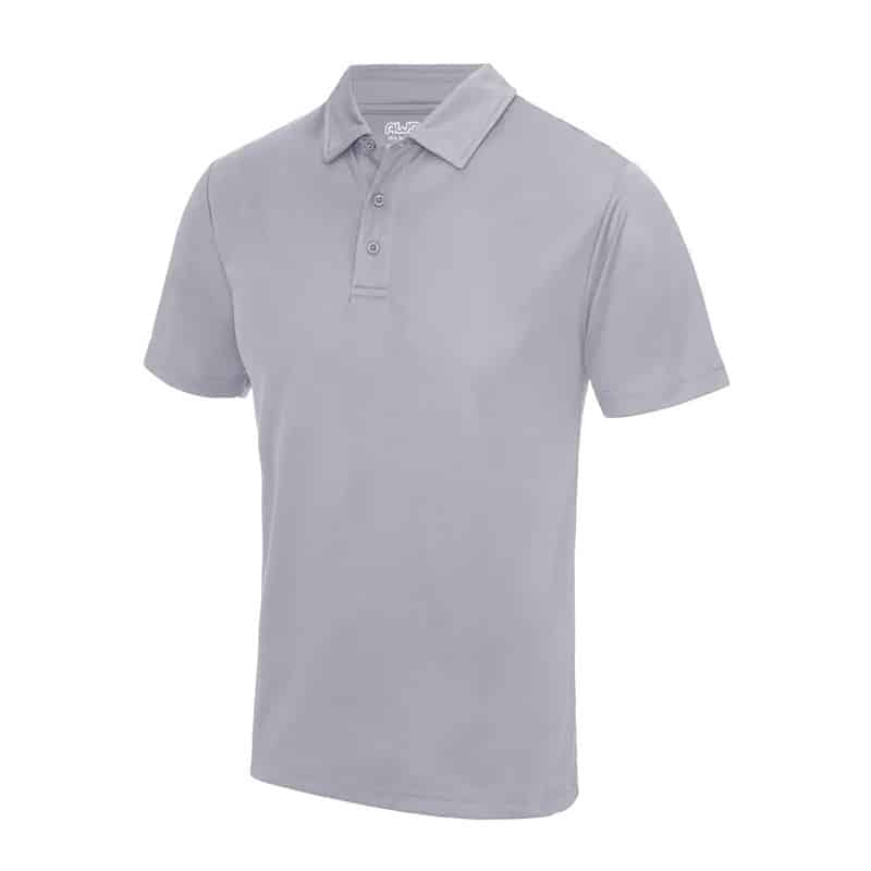 Polo sport homme gris chiné