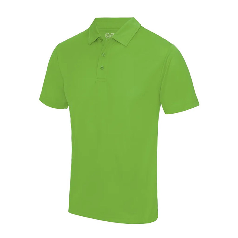 Polo sport homme vert citron