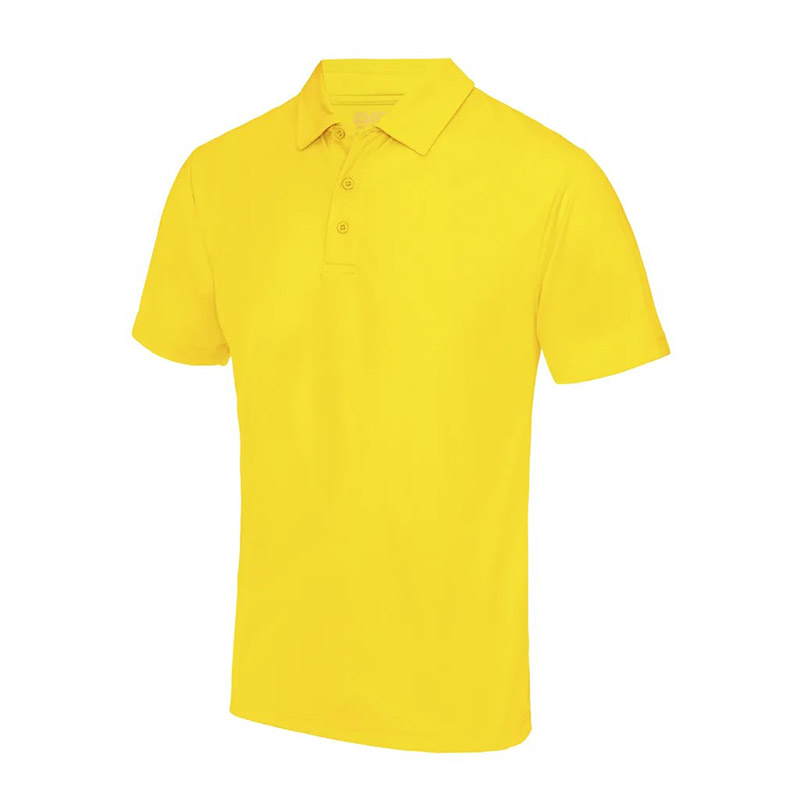 Polo sport homme jaune