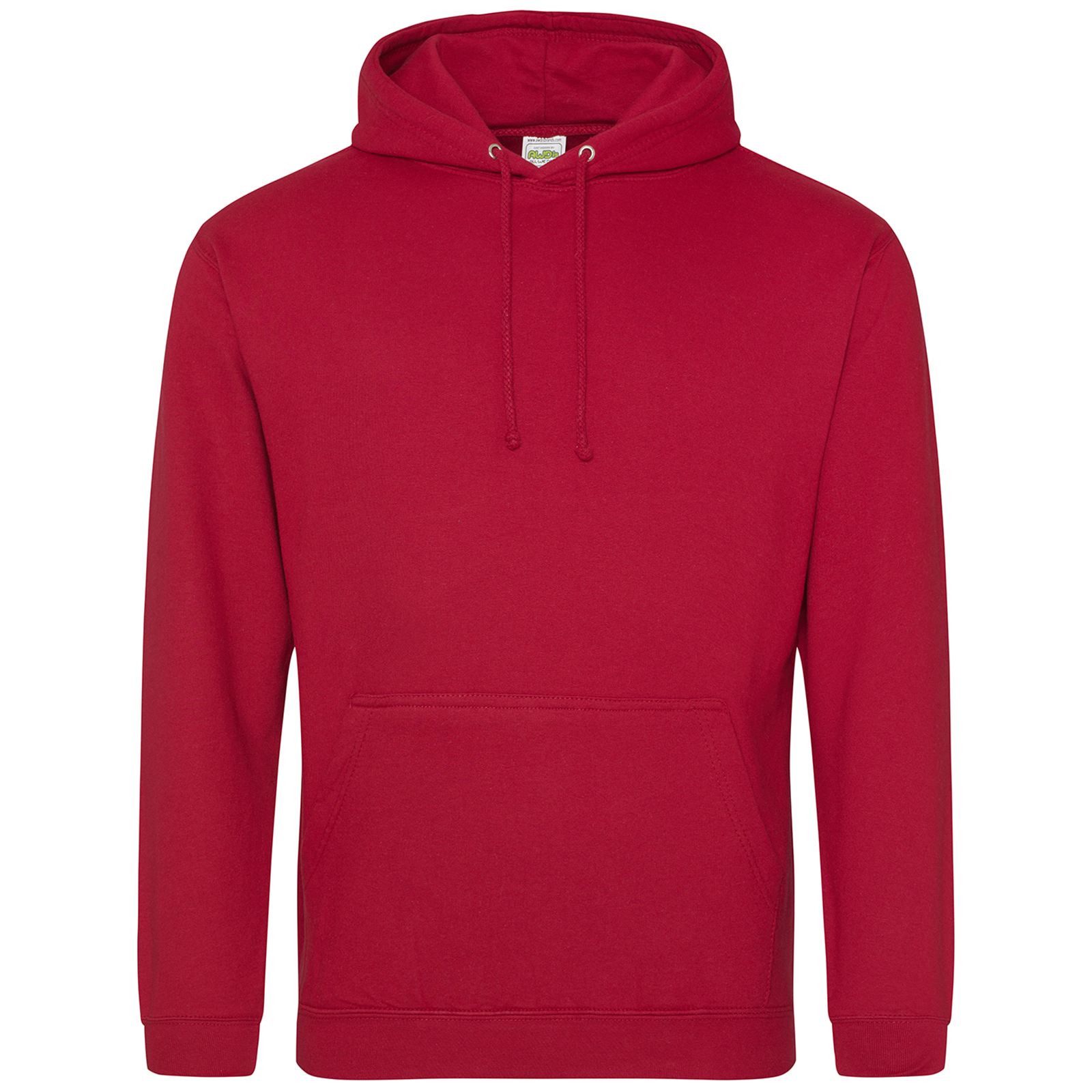 Sweat à capuche homme rouge