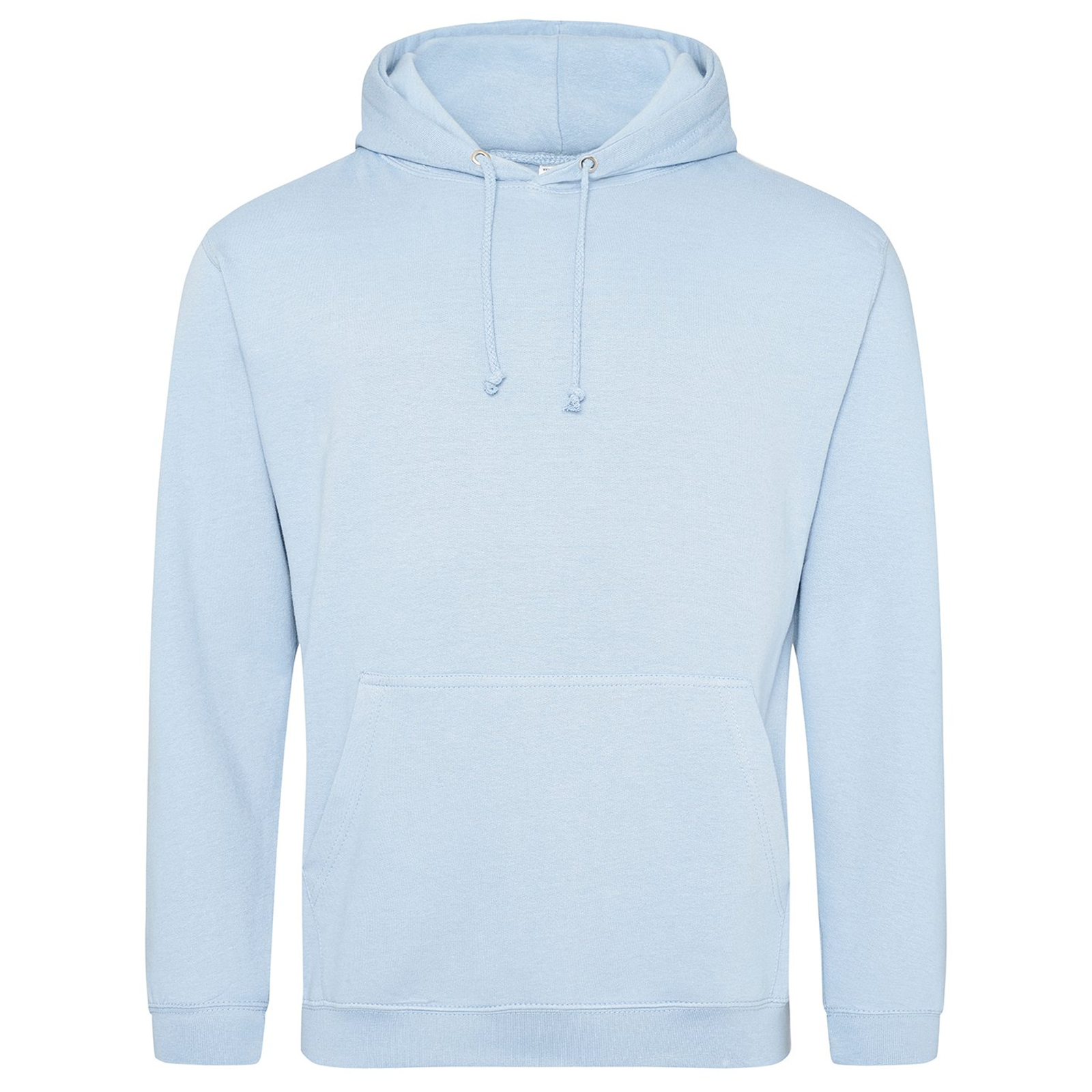 Sweat à capuche homme bleu ciel