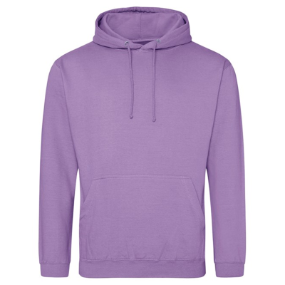 Sweat à capuche homme bleu lavande