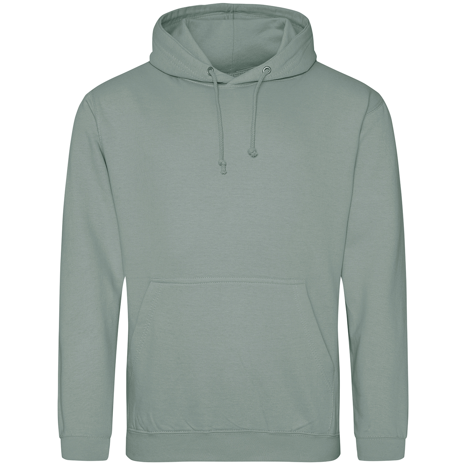 Sweat à capuche homme vert dusty