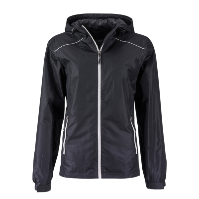 Veste de pluie femme noir