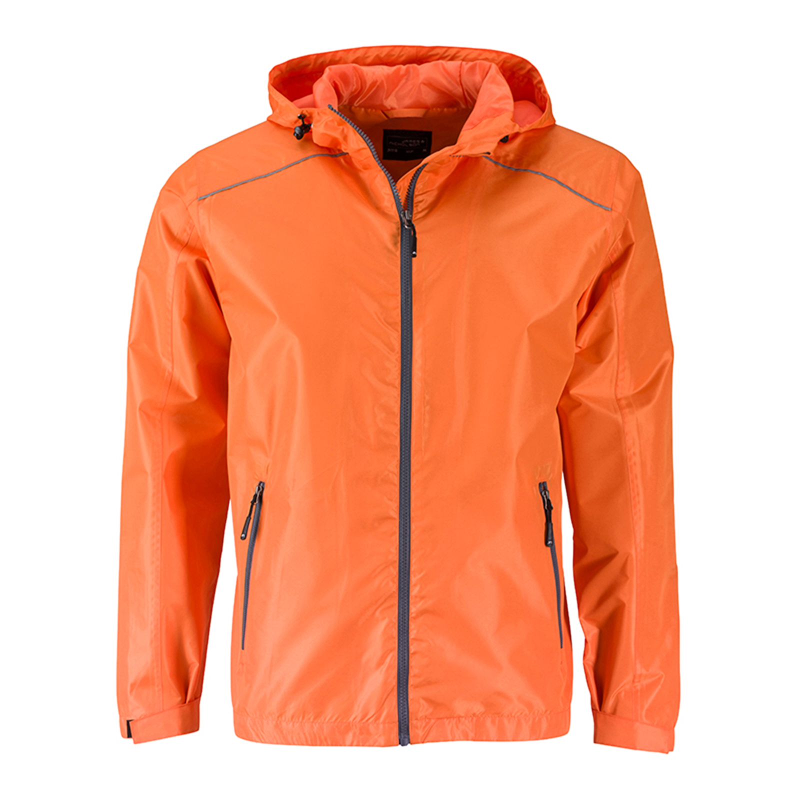 Veste de pluie homme orange