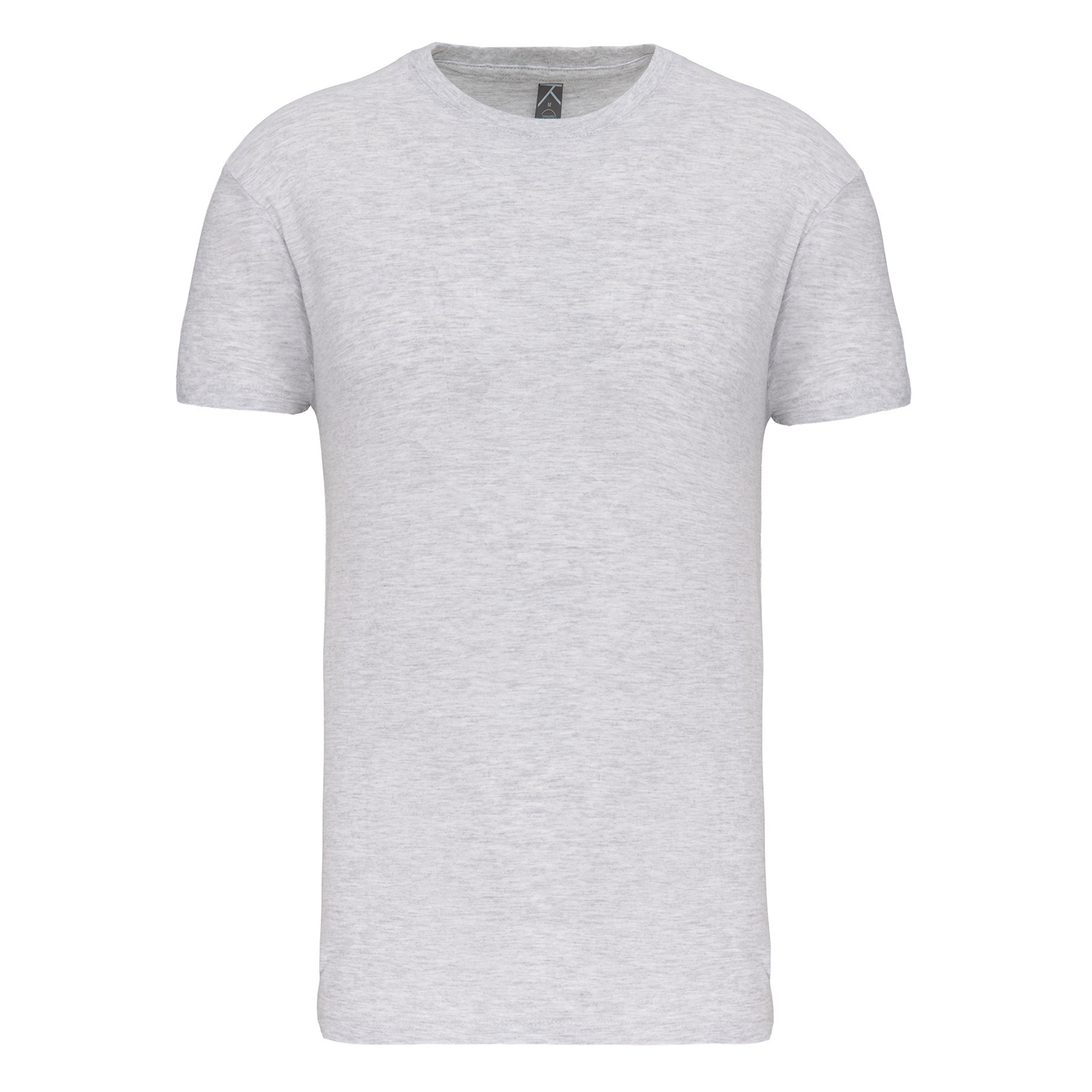 T-shirt homme en conversion bio gris chiné clair