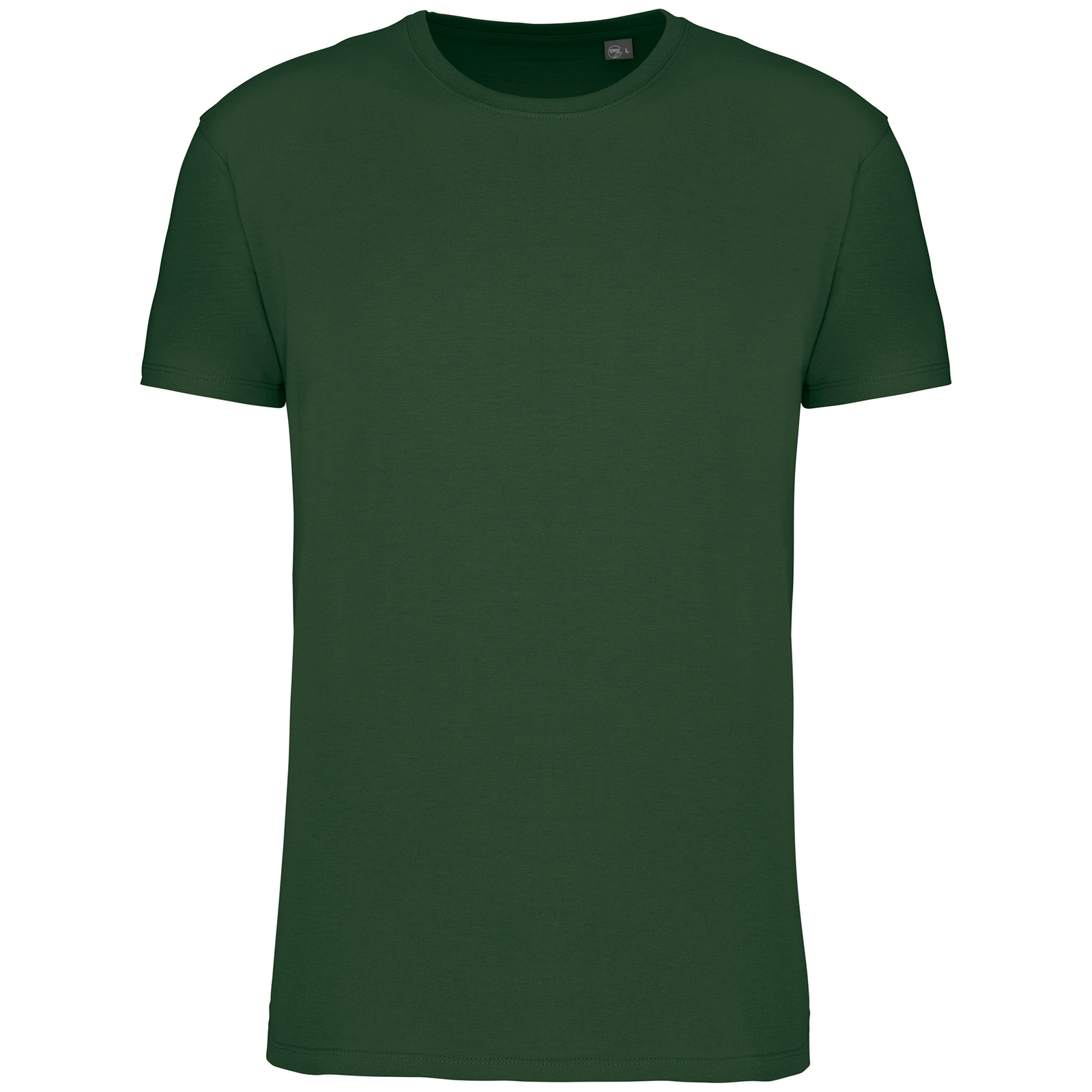 T-shirt homme en conversion bio vert forêt