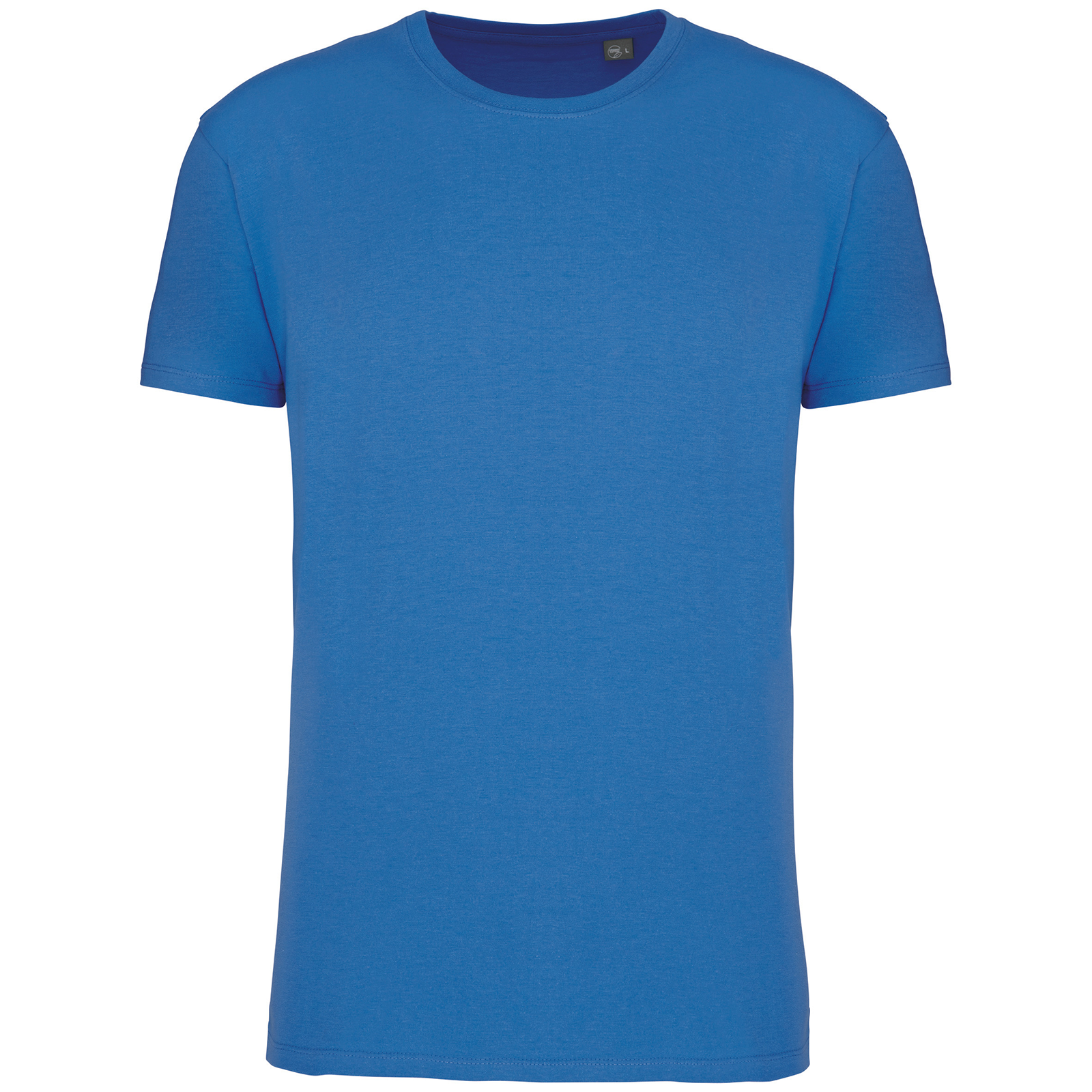 T-shirt homme en conversion bio bleu royal clair