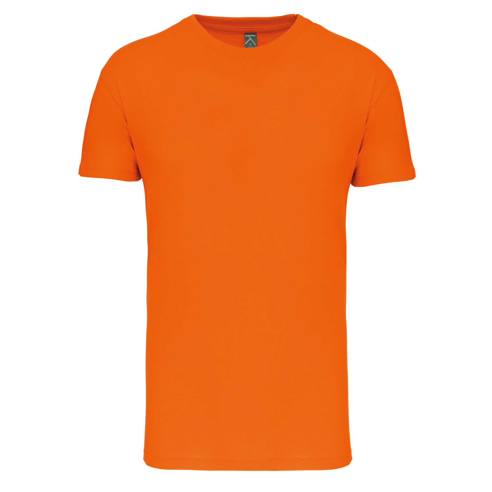 T-shirt homme en conversion bio orange