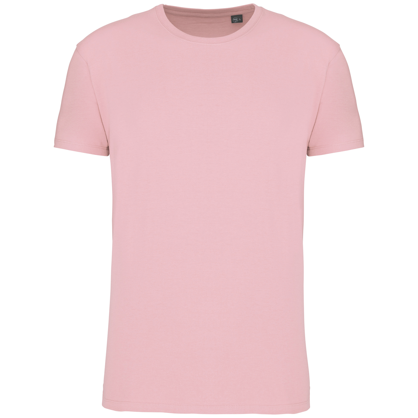 T-shirt homme en conversion bio rose clair