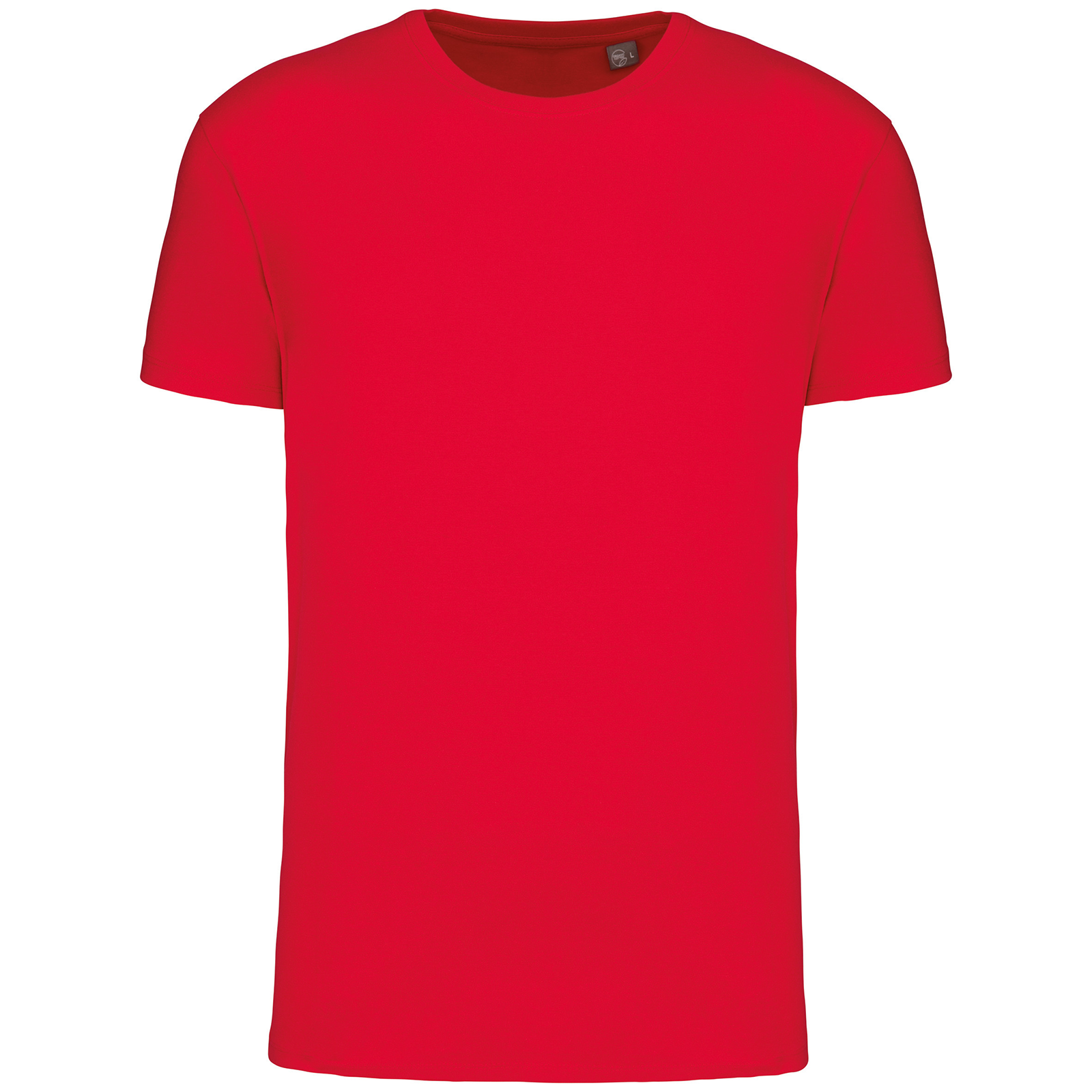 T-shirt homme en conversion bio rouge