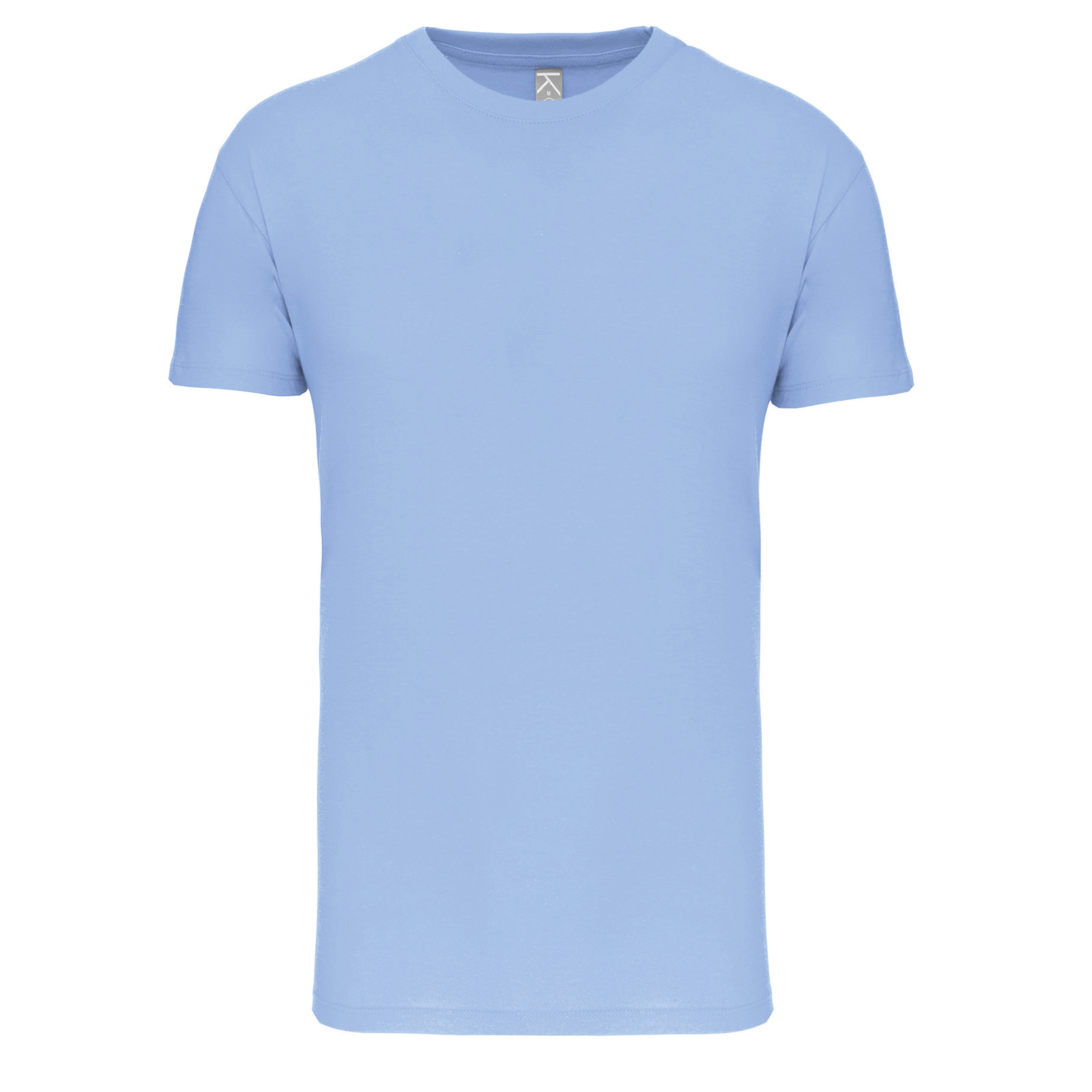 T-shirt homme en conversion bio bleu ciel