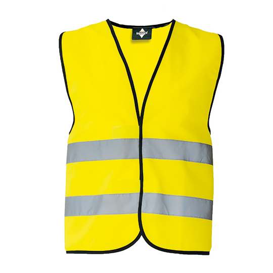 Gilet fluo pour cavalier - « Attention Cheval en Formation » – Image 2