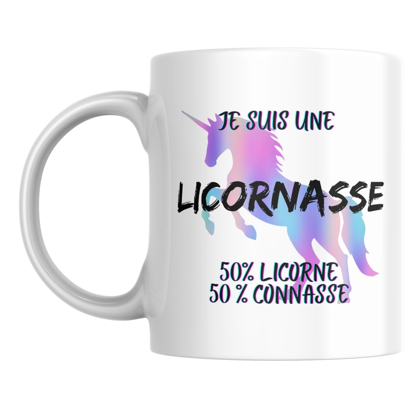Mug humour "Licornasse" - 330ml – Image 2
