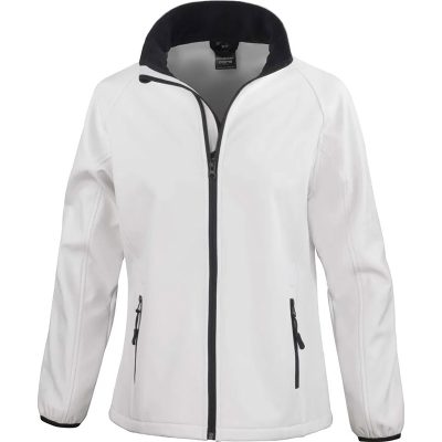 Veste softshell femme blanc