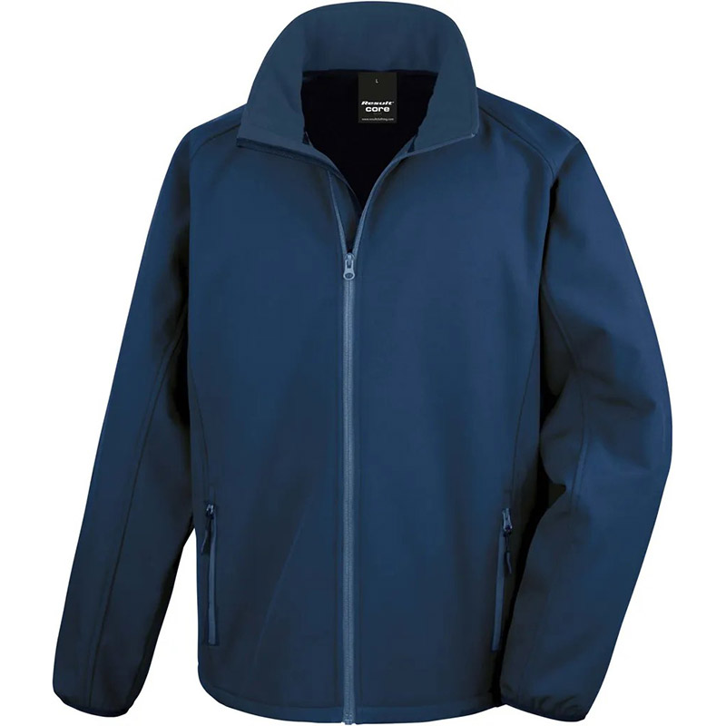 Veste softshell Homme bleu marine