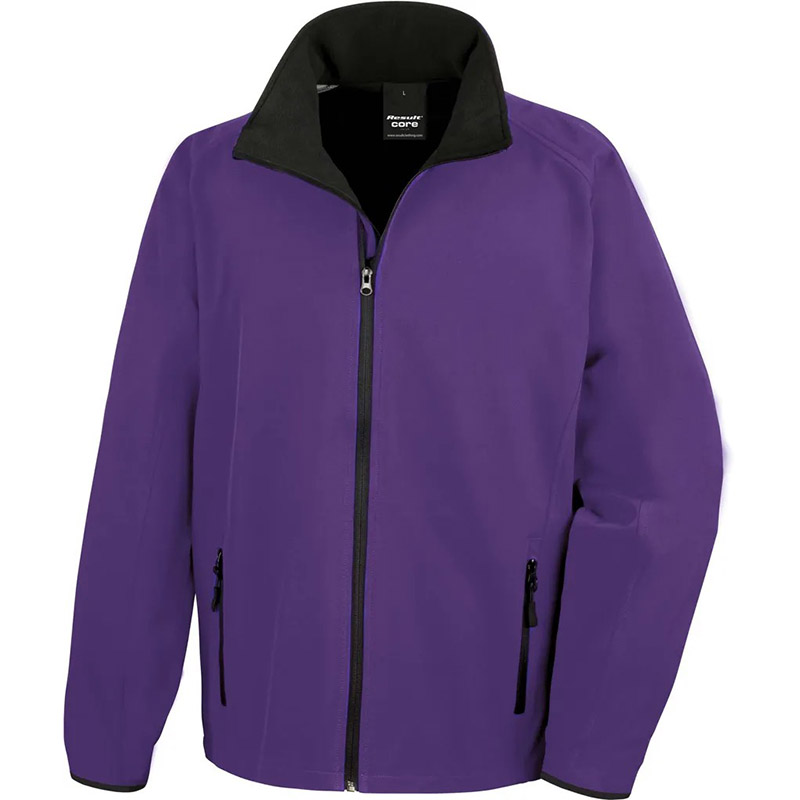 Veste softshell Homme violet