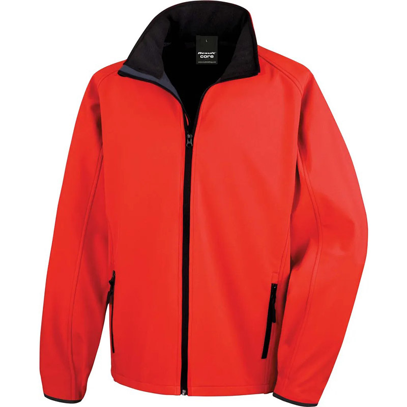 Veste softshell Homme rouge