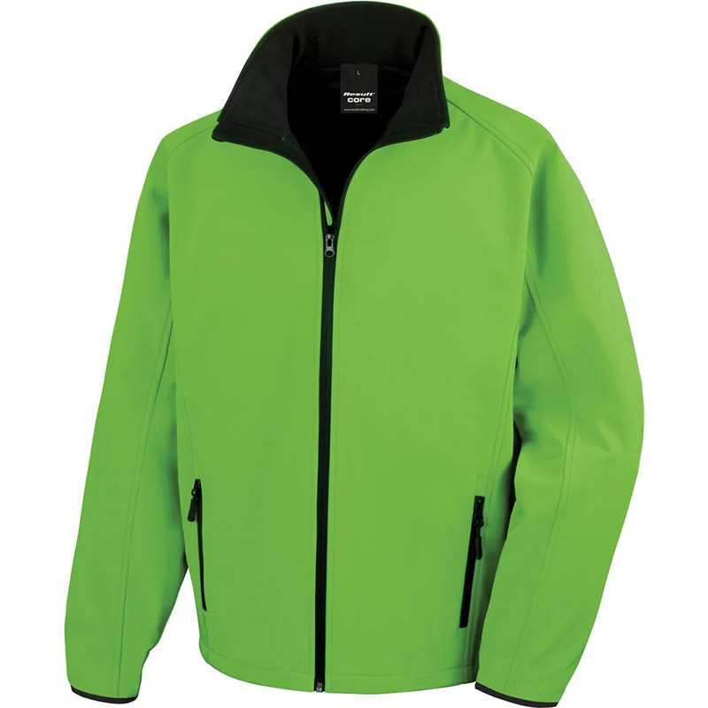 Veste softshell Homme vert